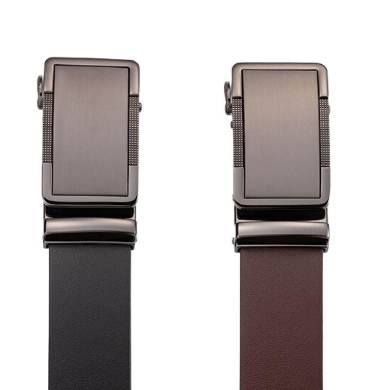 Ceinture de costume en cuir, boucle automatique, pour Homme, modèle Valentino