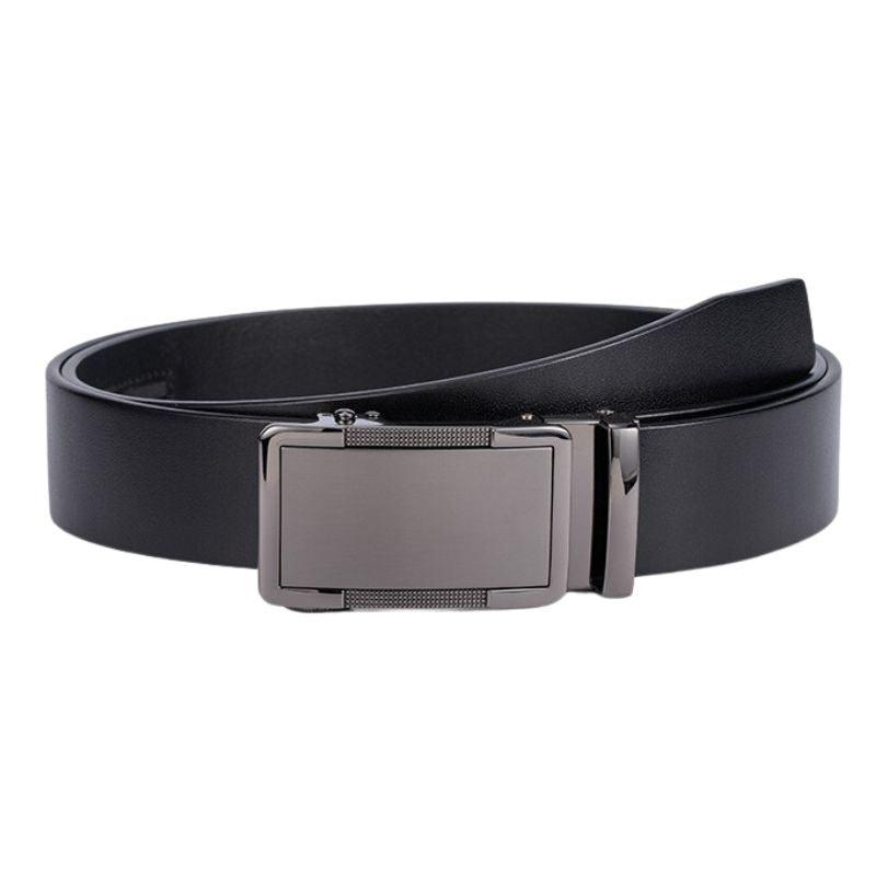 Ceinture de costume en cuir, boucle automatique, pour Homme, modèle Valentino