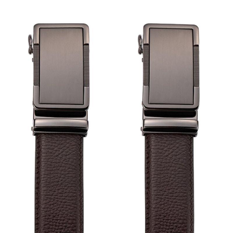 Ceinture de costume en cuir, boucle automatique, pour Homme, modèle Valentino