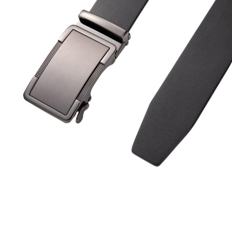 Ceinture de costume en cuir, boucle automatique, pour Homme, modèle Valentino